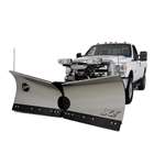 Fisher 8.6 Stainless Steel VX2 V-Plow Angle Front