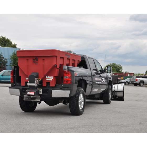 Saltdogg-Buyers SHPE1500RED Poly Salt Spreader 1