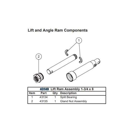 43149 parts