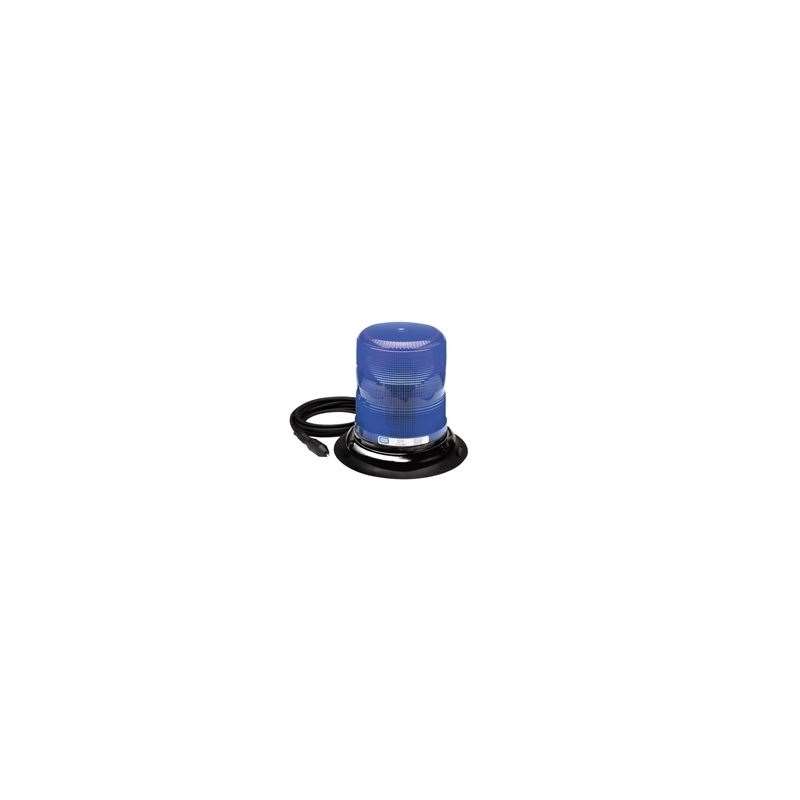 6670B-VM Vacuum Magnet Blue Strobe Beacon