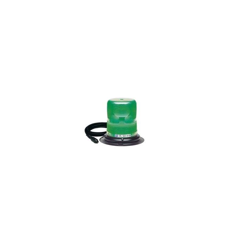 6570G-VM Vacuum Magnet Green Strobe Beacon