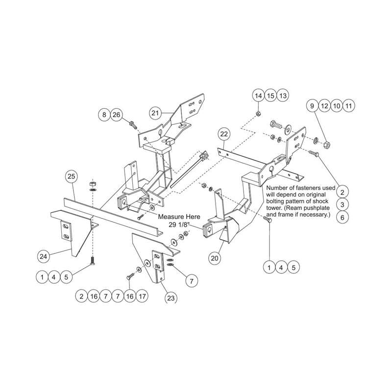 7128 Mount Kit