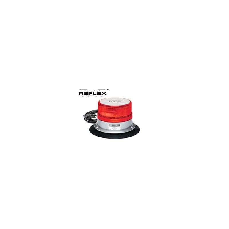 7160R-VM Vacuum Magnet Red Beacon Lens