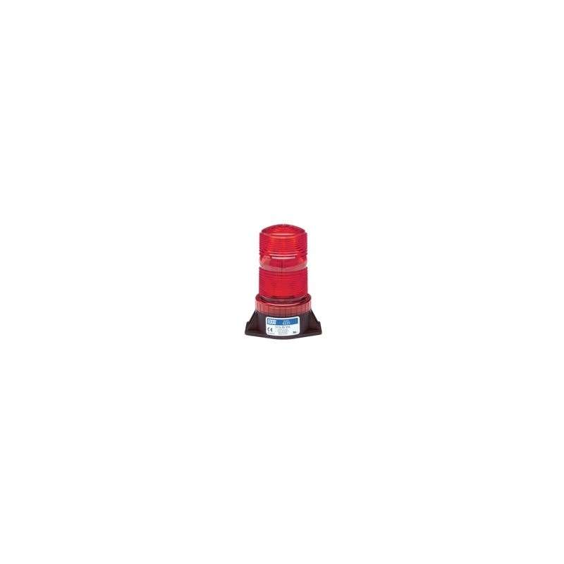 6225R 2-Bolt Red Low Intensity Strobe Beacon