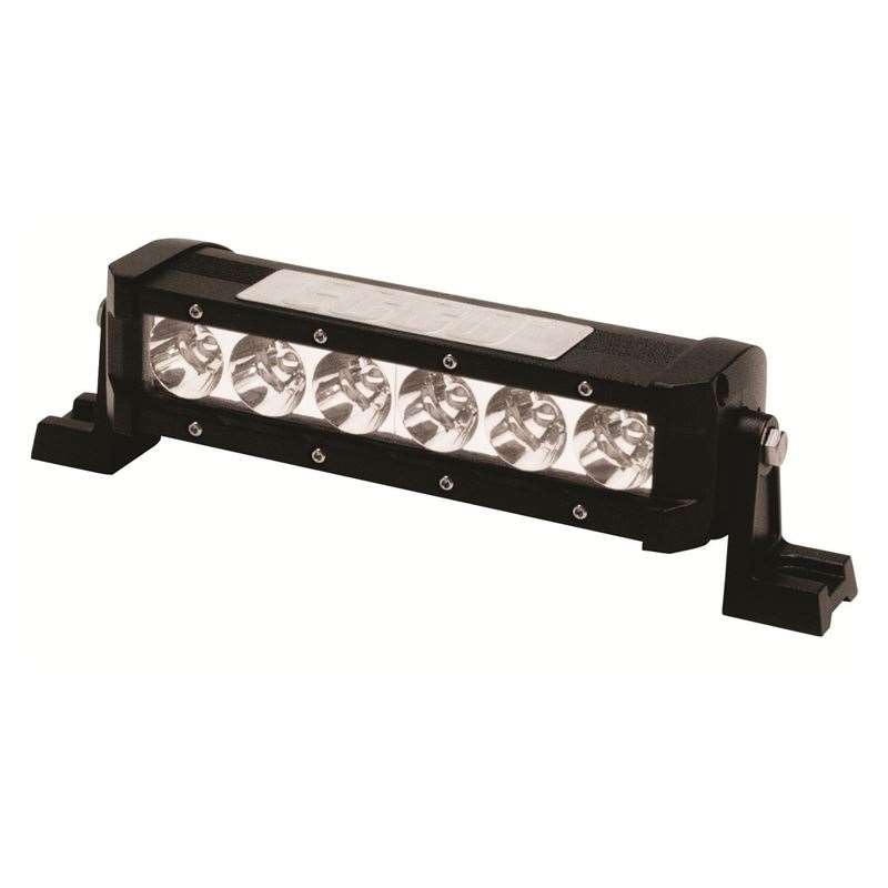 8" Flood Beam 6-LED Single Row 5W Utility Bar