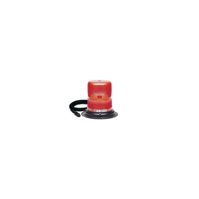 6570R-VM Vacuum Magnet Red Strobe Beacon