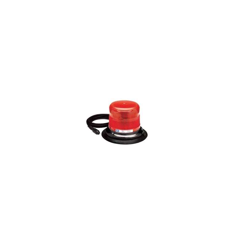 6650R-VM Vacuum Magnet Red Strobe Beacon