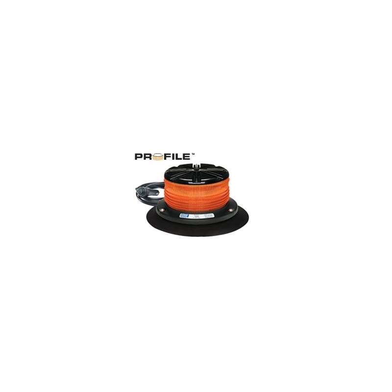 7460A-VM Vacuum Magnet Profile Amber Beacon