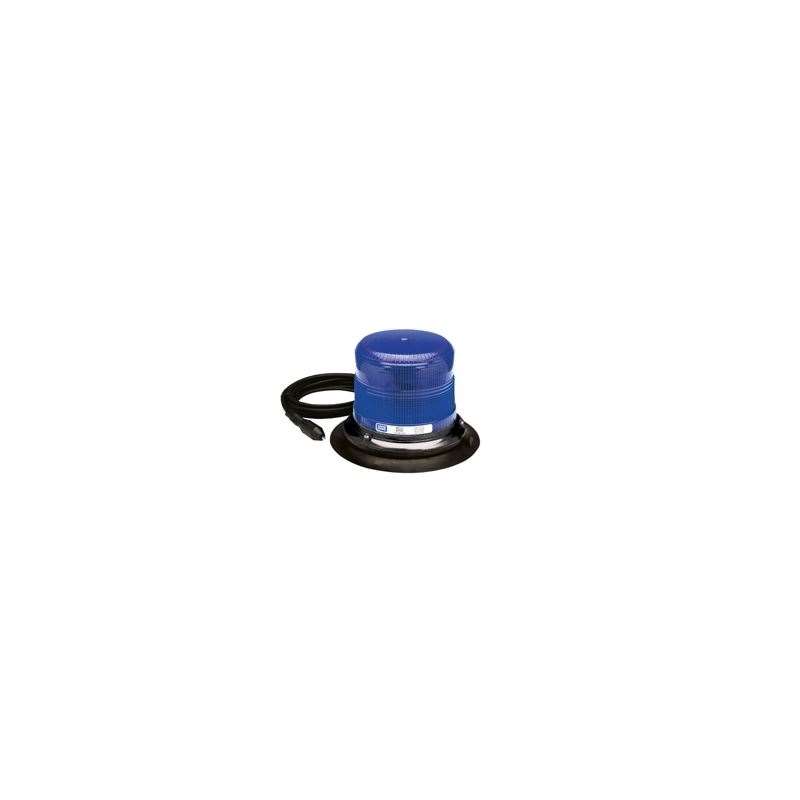 6950B-VM Vacuum Magnet Blue Strobe Beacon