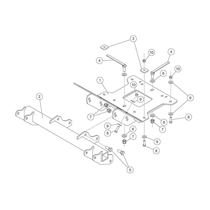 35142 UTV Mount Kit