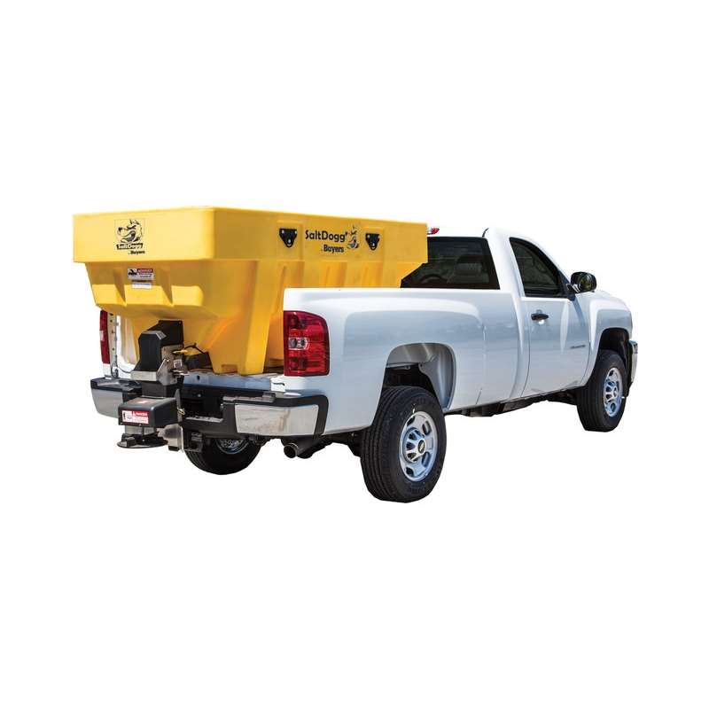 Saltdogg SHPE2000XYEL Yellow Salt Spreader 1